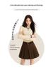2026 Women's A-line High Waist Pleated Skirt - Autumn/Winter School Style