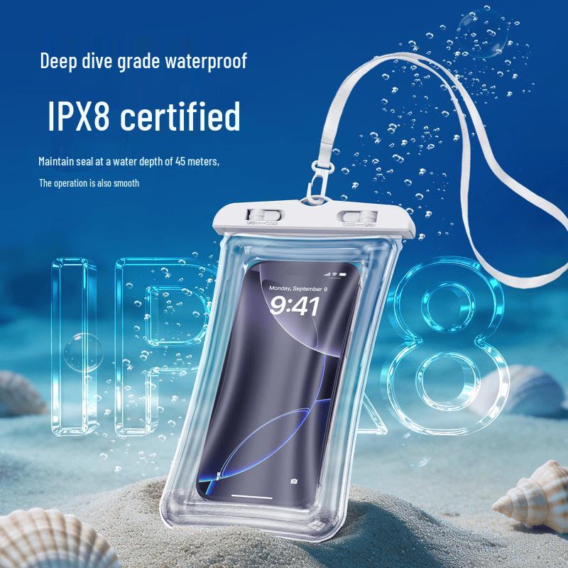 Universal Touchscreen Waterproof Phone Pouch with Lanyard