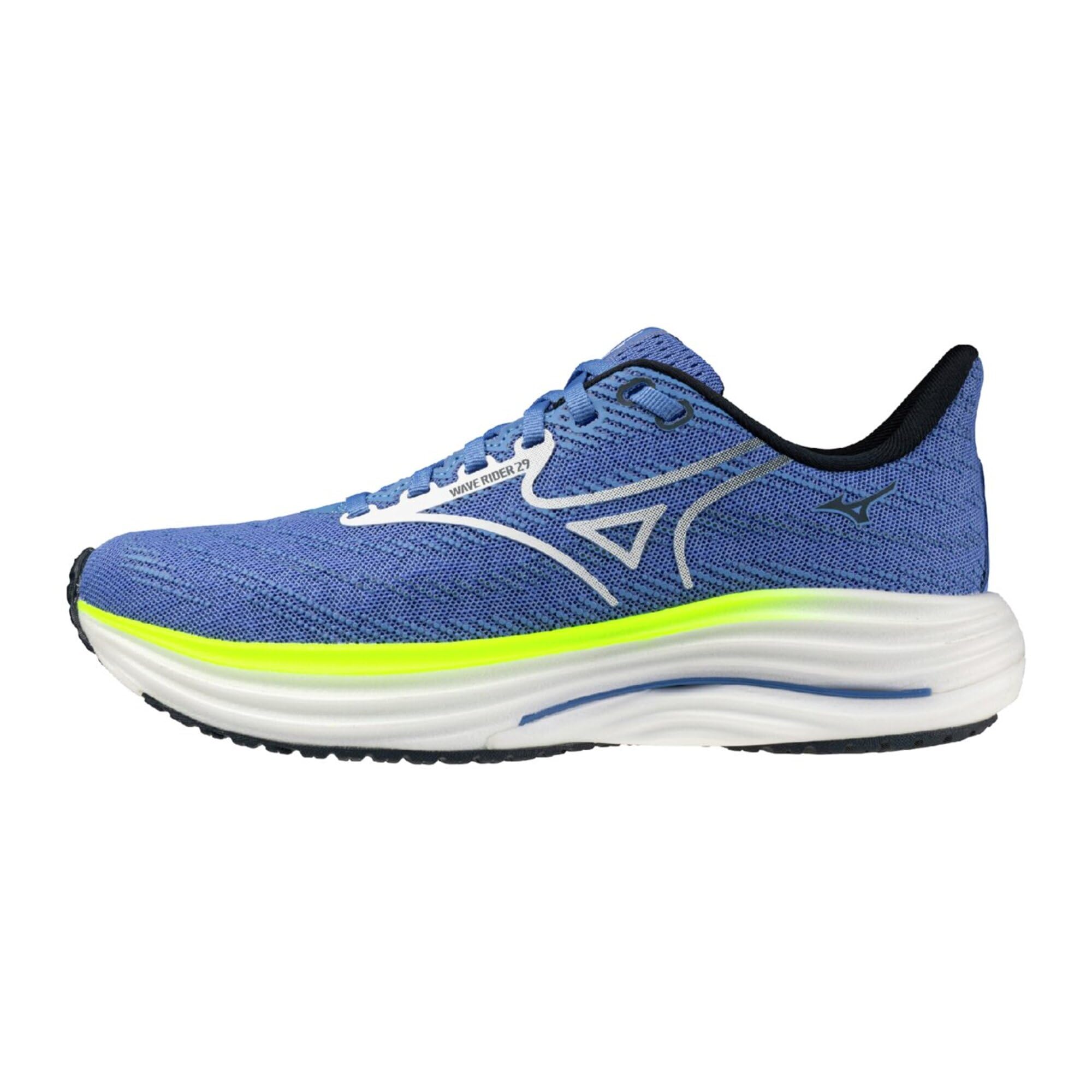 [Mizuno] Running Shoes Wave Rider 29 Women s 24.5 cm 2E Blue x White x Yellow