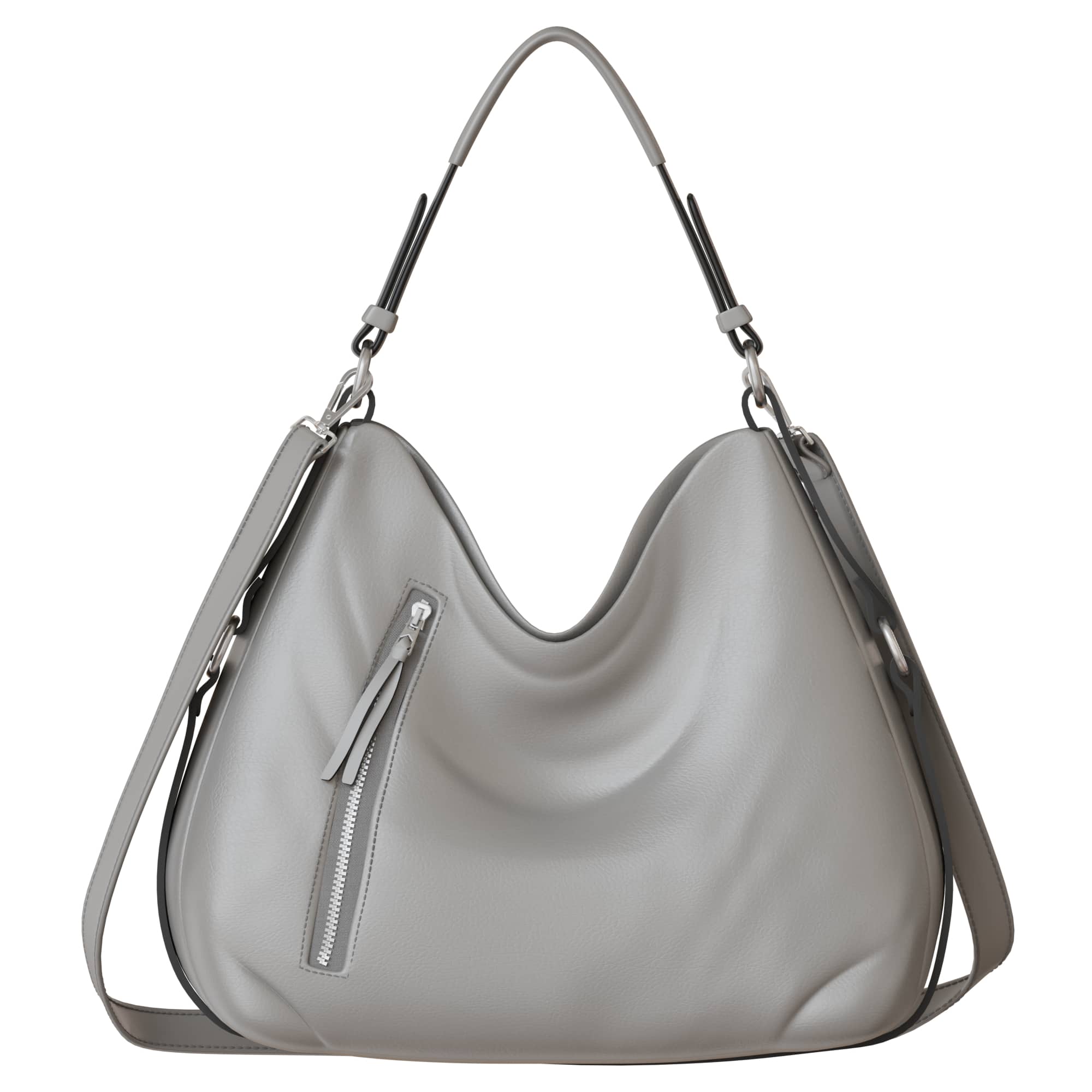 

Жіноча сумка з функцією носіння через плече – веганська та стильна One Size чорний