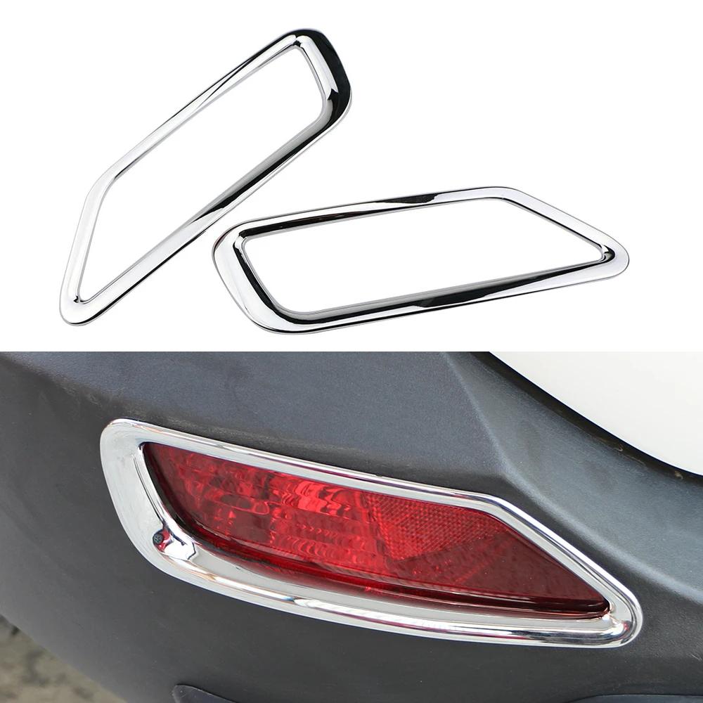 Für Toyota RAV4 Rav 4 2014 2015 Nebelschlussleuchtenabdeckung Reflektor Nebelscheinwerfer Lampenzierleiste Chromrahmen Formteil Styling Zubehör