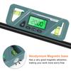 LED Digital Display Inclinometer Protractor Angle Horizontal Balance Measuring Tool 90/180° Level Measuring Instrument Household