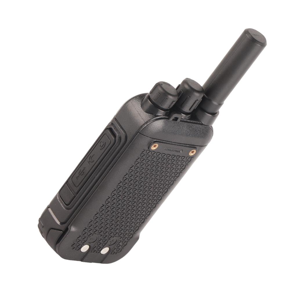 Rechargeable Walkie Talkie Decodable Two Way Radio VOX Handsfree 16 Channel UHF400‑470MHz  for Outdoor
