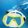 Scuba Snorkel Mask  Freediving Mask Anti-Fog Swimming Goggles Wide View Mask
