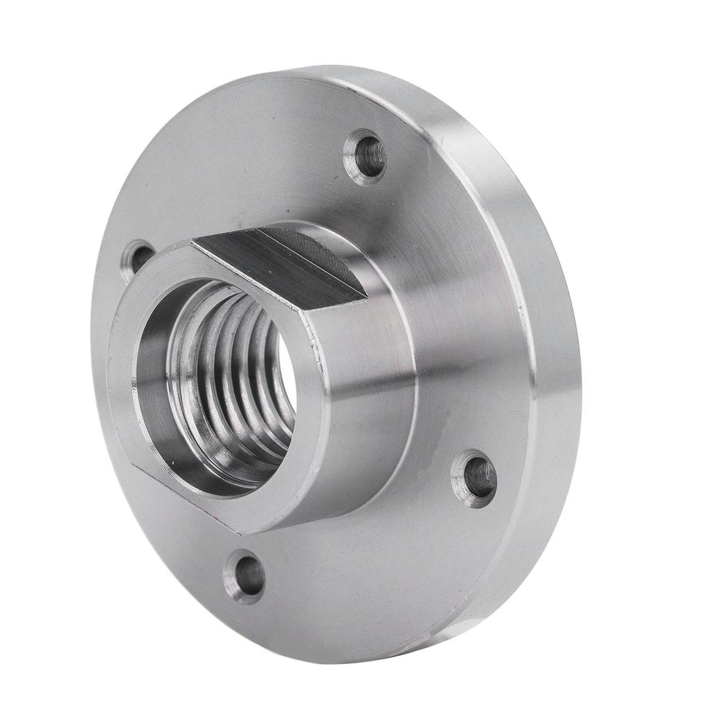 3-calowy uchwyt tokarski ze stali stopowej, tarcza czołowa do tokarki do drewna z 4 otworami na śruby do wrzeciona 1 cal x 8 TPI