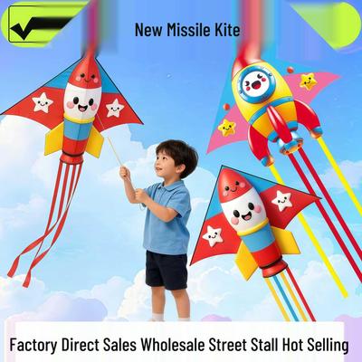 2026 New Style Missile Cartoon Kite - Hot Selling for Street Stalls