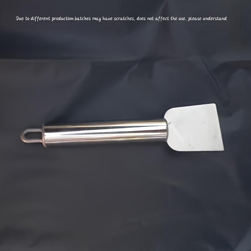 Stainless Steel | Heavy-Duty Scraper - Multi-Purpose Kitchen Cleaning Tool for Cooktops, Pans, Carpet, Bathroom, Living Room