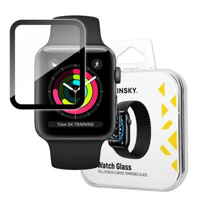 Hybrid Protective Glass for Apple Watch 123 38mm Watch Glass Black