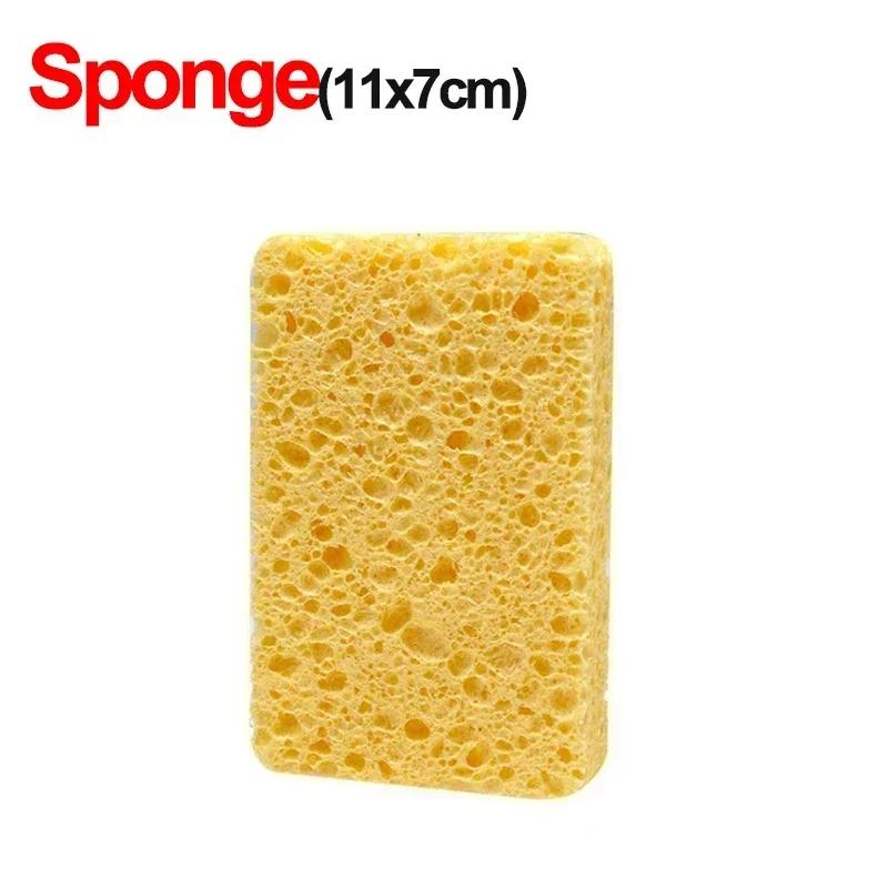 Easy Limescale Eraser Kitchen Faucet Bathroom Glass Stain Remover Rubber Eraser Household Cleaning Tool for Pot Scale Rust Brush