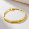 Elegant Gold Starry Openable Bracelet - Adjustable Classic Gift for Mom