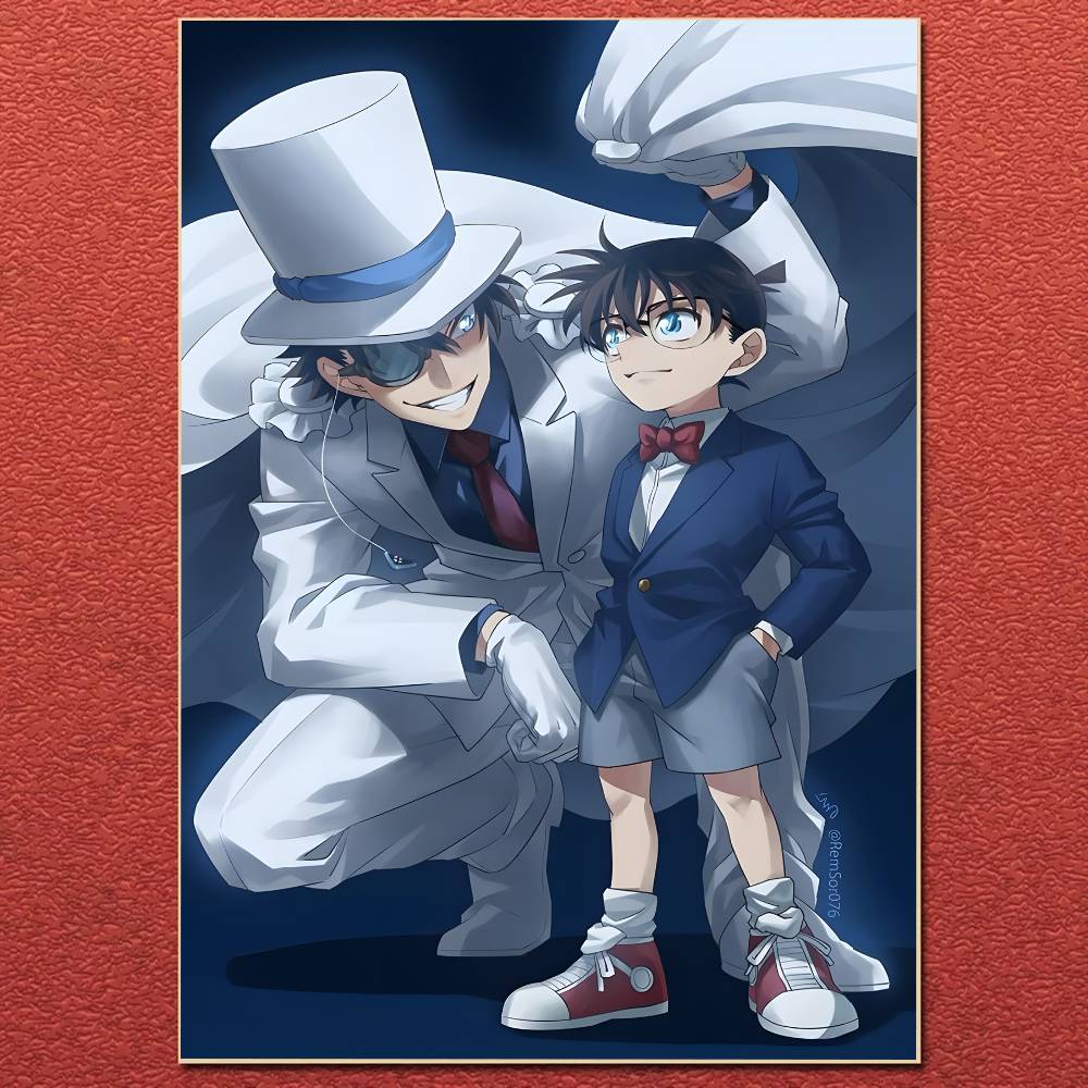 

D-DETECTIVE Conan ANIME Poster Canvas Painting Poster With Prints Home Bedroom Living Room Decoration Gift 21X30CMNo Framed