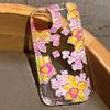 Vintage Flower Collage Protective Phone Case For iPhone 17 Air 16 16e 15 13 12 11 Pro Max Pro Plus Shockproof Funda Cover