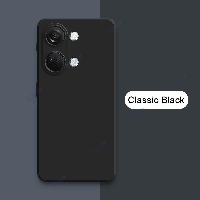 For OnePlus Nord 3 5G Full Protective Square Liquid Silicone Phone Case Back Cover One Plus Nord3 Luxury Soft Double Liner Shell