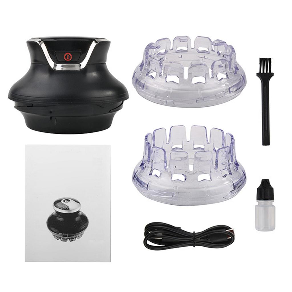 Rotary Short Hair Cutter Small Fast Charging Digital Cordless Rotary Hair Clipper for Home Salon