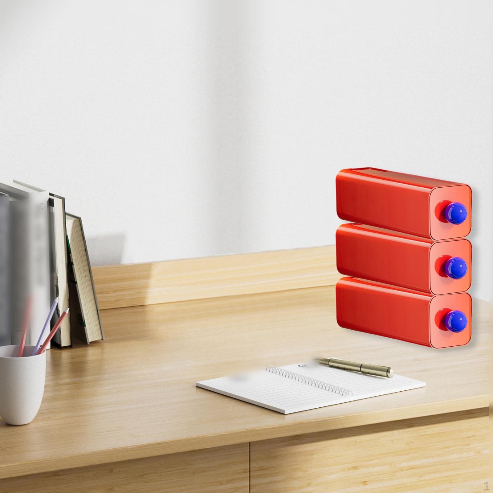 

3-х уровневый настенный ящик для хранения вещей для организации рабочего стола в домашнем офисе