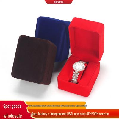 Boîte Cadeau Montre Velours Homme - Style Affaires, Idéal pour Petit Ami et Bijoux.