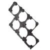 10 Pieces 32650 Battery Holder Bracket Cell Safety Plastic Brackets for 32650 Batteries Anti Vibration Plastic Brackets