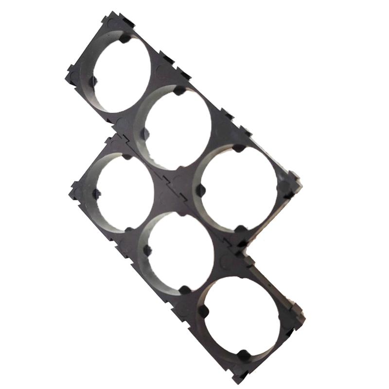 10 Pieces 32650 Battery Holder Bracket Cell Safety Plastic Brackets for 32650 Batteries Anti Vibration Plastic Brackets