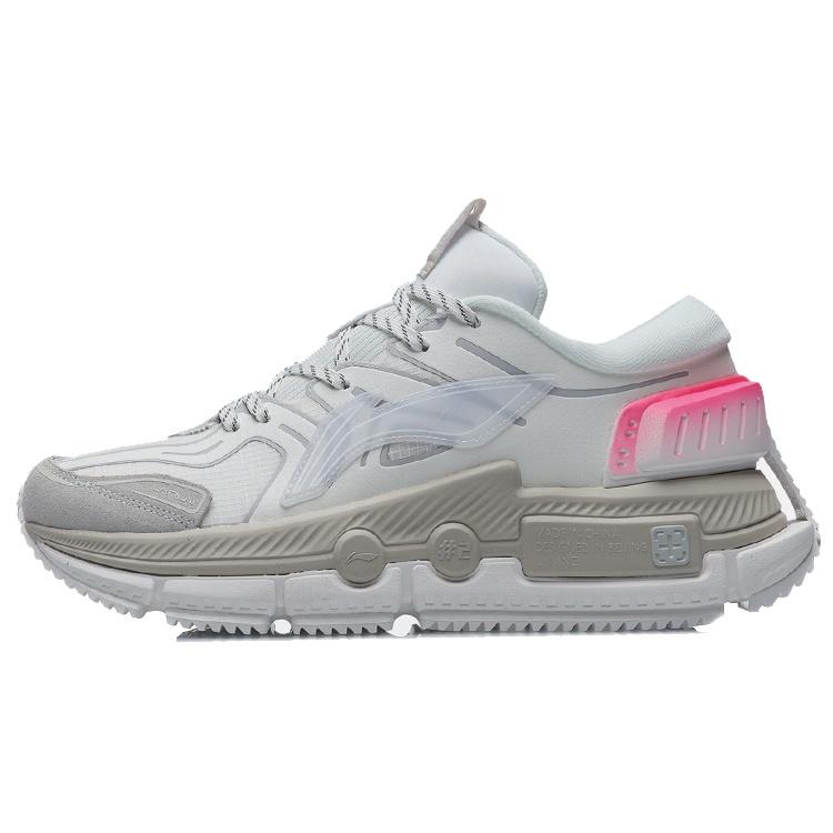 Li-Ning Sun Chaser Essential  Grey Pink  Men s ARHR083-2 EU 44⅓