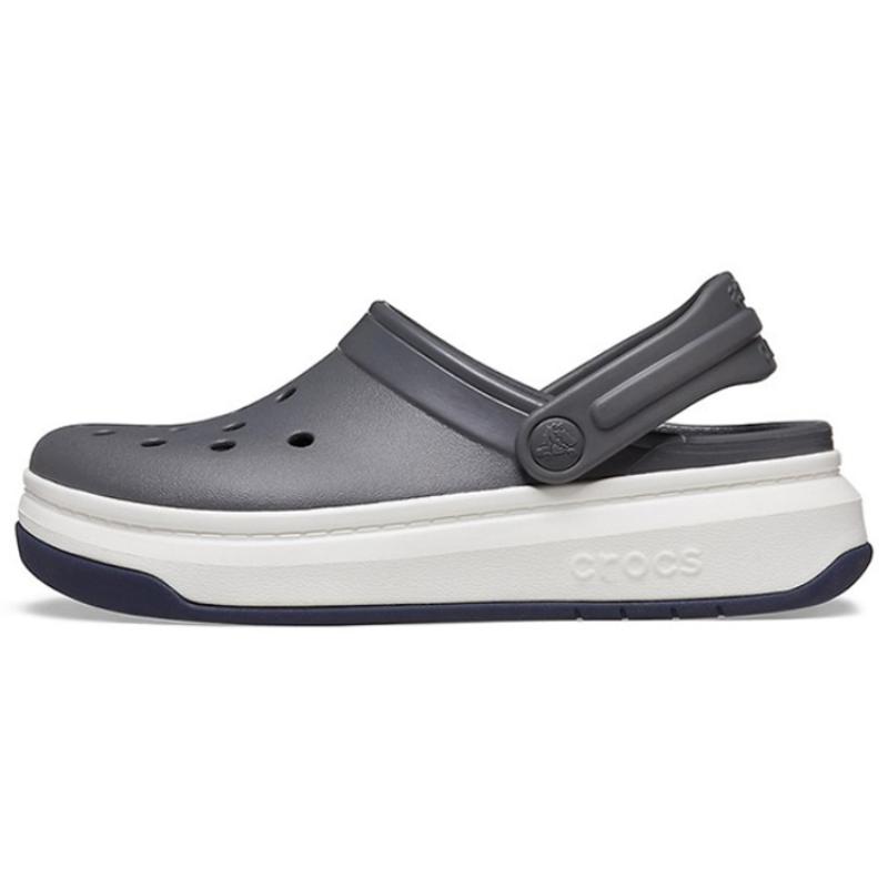 

Crocs Crocsband Full Force Round Toe Shoes Hole Shoes Unisex Slate Grey 45-46