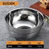 LIJIA 304 Stainless Steel Double-Layer Insulated Bowl