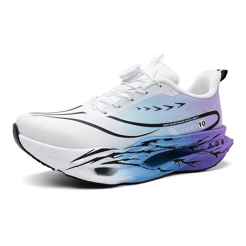 Unisex Rotary Buckle Running Shoes Casual Sneakers Everyday Walking and Casual Wear Commuting and Travel Daily Wear Sizes 30-44