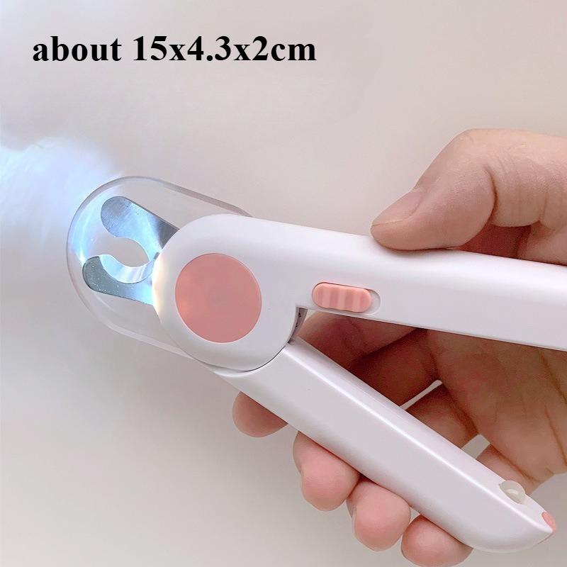 Pet Cat Dog Nail Clipper Cutter Hole with Nail File To Avoid Excessive Cutting Professional Grooming Tool