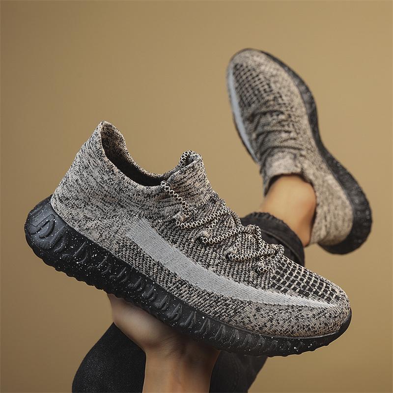 TUINANLE Pánske bežecké topánky sieťovaná priedušná platforma tenisky na šnurovanie ľahké tenisky vulkanizované topánky