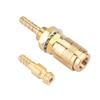 For 6mm Inner Dia Hose Quick Connector Fitting for TIG Welding Torch Water and Gas Line