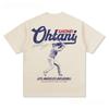 Masahiro Ohtani Baseball Star High Street Tshirt 2026 SpringSummer Adult roundneck pure cotton breathable casual streetwear