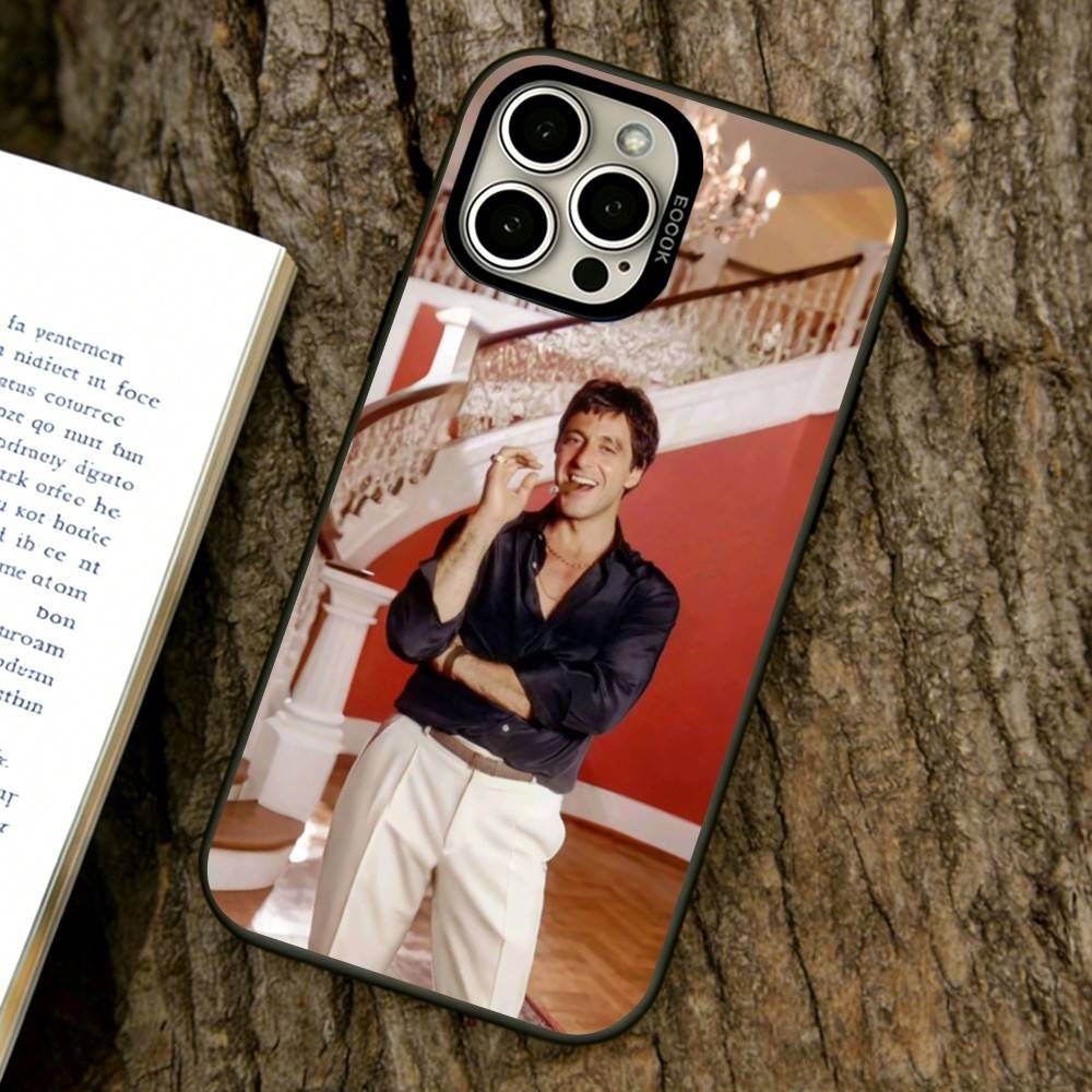 

Al Pacino Phone Case For iPhone 17,16,15,14,13,12,11 Plus,Pro Max,XS,Colorful Silver Phone case Funda Cover iPhone17Pro
