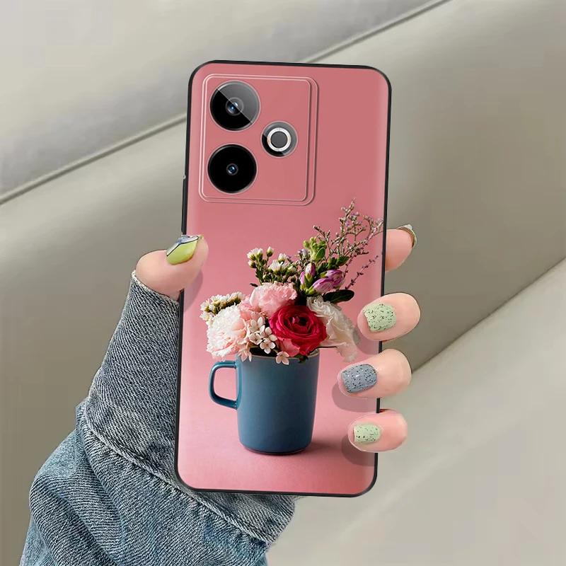 Phone Cases For Realme GT7 5G Case Cute Painted Back Cover For Realme GT 7T Silicone Cases For Realme GT 7 Pro Shockproof Shells