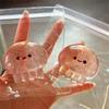 Taba Jellyfish Octopus Non-Toxic Transparent Cute Filled Hand Grip Fidget Sensory Toy Relief Pressure Heal Relax For Adults Gift