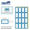 Jingpai Self-Adhesive Labels for Classification
