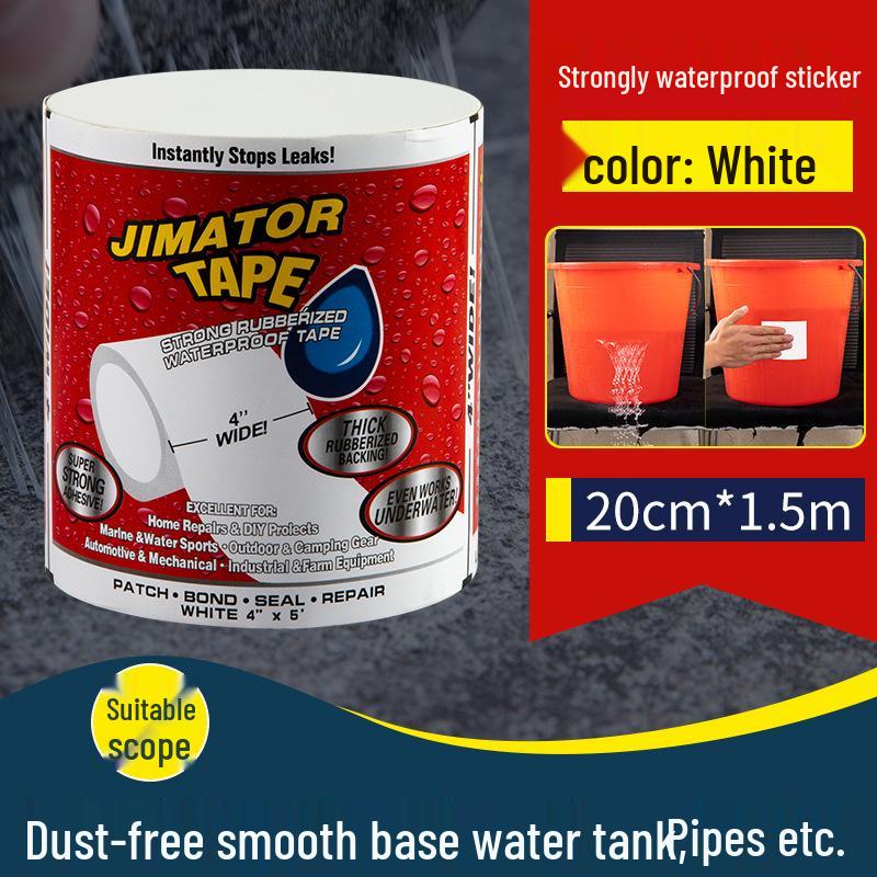 Vodotěsná těsnící instalatérská páska pro utěsňování a obalování potrubí a vodovodních baterií