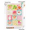 Full Drill Diamond Painting Kit Strawberry Dessert Tea Time Design Relaxing Creative Craft for Home Wall Decoration Art Work Supplies