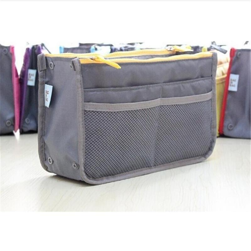 Large Storage Bag Travelling Bag Insert Liner Cosmetic Bag Hot Women Purse Handbag Organizer Travel