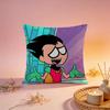 Trendy TTeen Titans Good Cushion Cover Comfortable Durable Pillow Cover MultiScene for Home Office Car Sofa