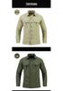 Quick-Dry Casual Long Sleeve Work Shirt - Solid Color, Lightweight Outdoor Top