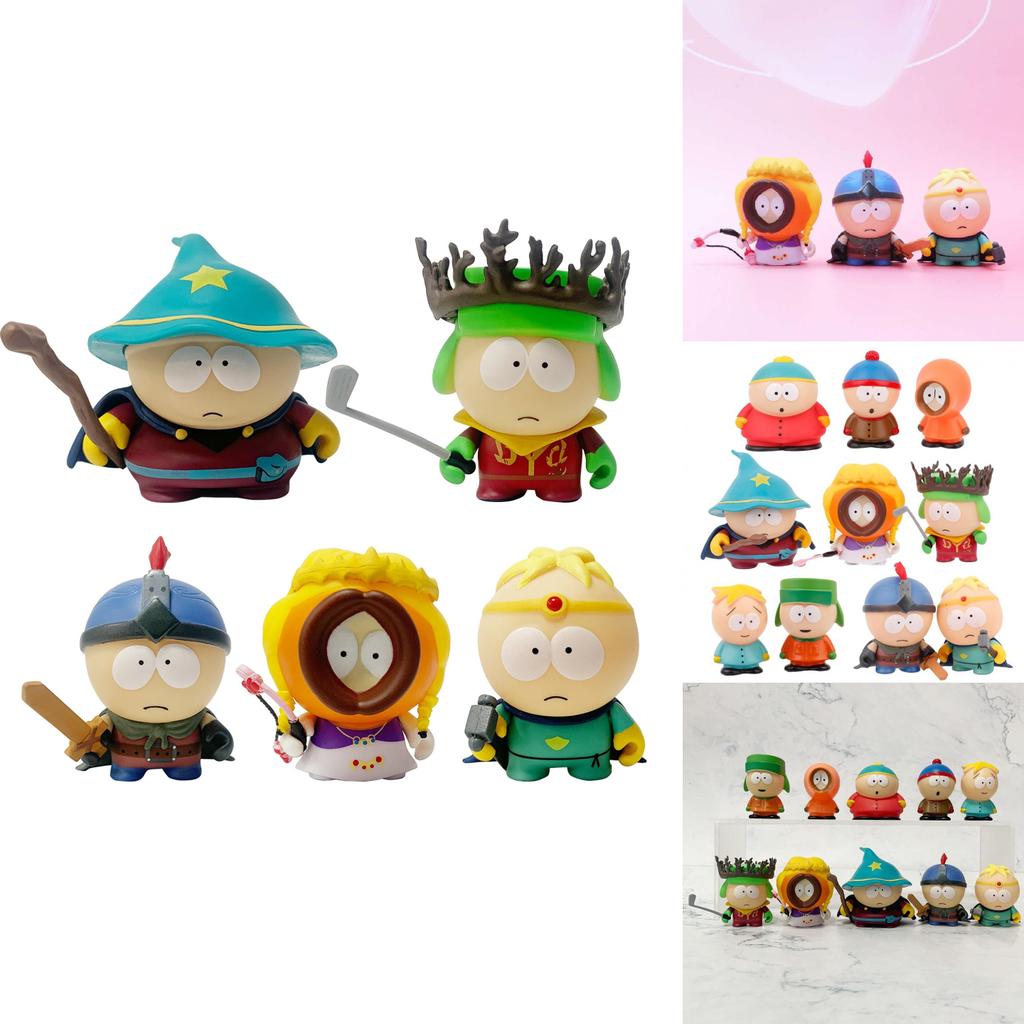 Stunning South Park The Stick Of Truth Cartoon Doll Durable Table Decoration Gift Model Figures
