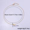 Small Love Heart Star Flower Charm Clavicle Chains Girl Neck  New Stainless Steel Snake Chains Choker Necklace for Women