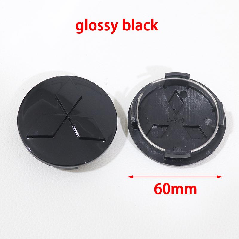 

20pcs ABS Mitsubishi 60mm 3D car emblem Wheel Center Hub Cap auto Rim refit dust-proof badge covers sticker styling accessories 20pcs 60mm wheel cap&Mitsubishi
