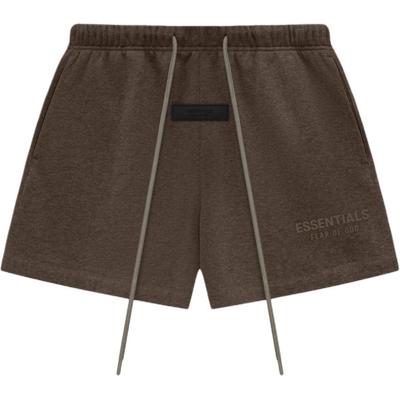 Fear of God Essentials Sweatshort Heather Wood Men Bottoms Brown 160SU242002F
