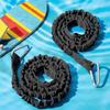 4 Pieces Kayak Paddle Leash Kayak Rod Leash Kayak Paddle Lanyard Stretchable Coiled Lanyard Leash Kayak Accessories