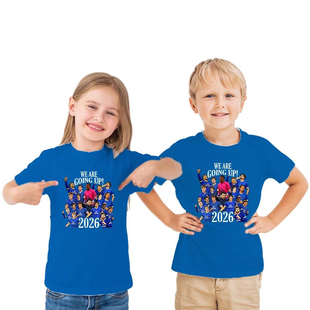 Cardiff City Promoted 2026 Kids T-Shirt Tee Sizes/Colours Cardiff Fans Tee S
