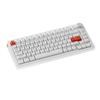 DrunkDeer A75 Pro Rapid Trigger Keyboard eSports Gaming Keyboard Magnetic Switches Adjustable Actuation ANSI 75% Design with Knobs White