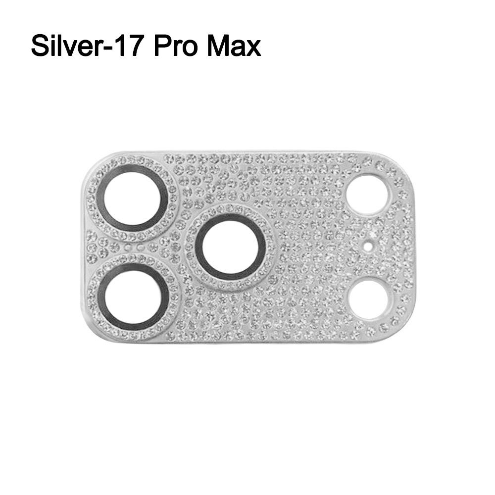 Hollow out Diamond Encrusted Lens Protector for iPhone 17Pro/17 Pro Max Phone Accessories