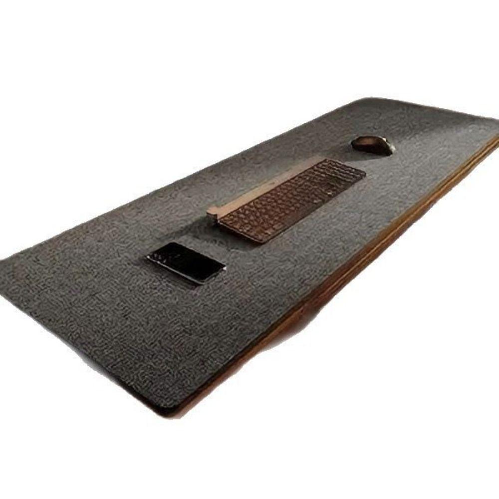 Wasserdichte Computertischmatte Rutschfeste Schreibtischschutzmatte Baumwoll-Leinen-Textur Mauspade Gaming