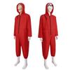Banknote House 5 Onesie Costume Halloween Dali Adult Child Cosplay Mask