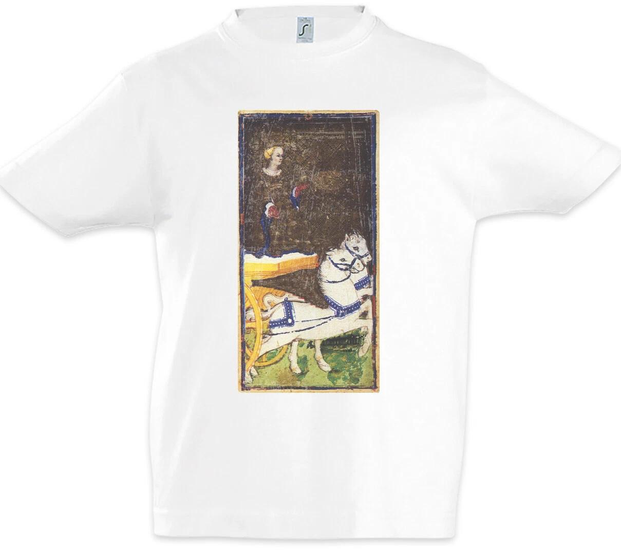 Tarot Arcanum Chariot Kids Boys kids boys T-Shirt Card Logo The Wagon Card Cards 140